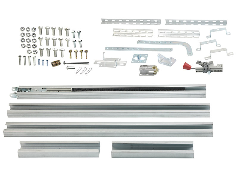 Lescars Garagentorantrieb für 7-m²-Tore, 600 N, Abschaltautomatik & 2