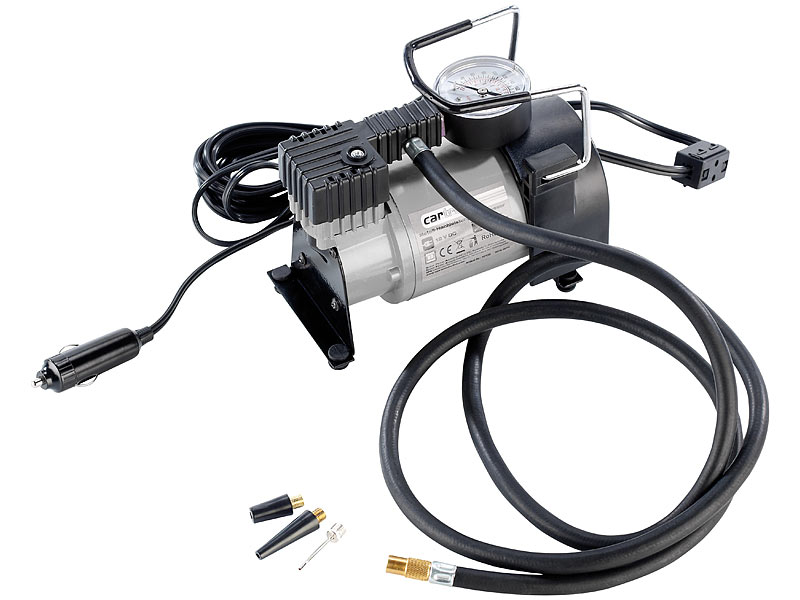 Auto KFZ Luftkompressor Hochleistungs Kompressor Luftpumpe 12V 100PSI Adapter DE 