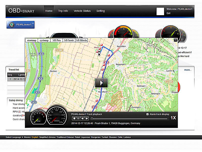 ; GPS Überwachung für PKW, LKW, Transporter 