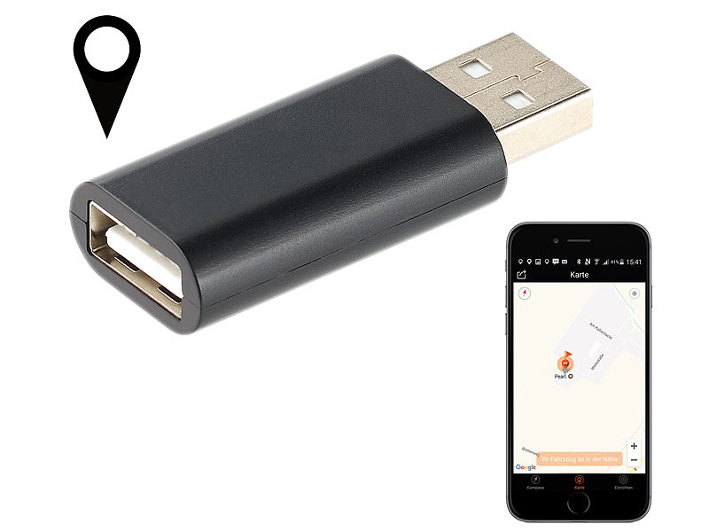 ; iPhone-, Smartphone- & Handy-Halterungen fürs Kfz-Armaturenbrett, Mini-Schlüsselfinder mit App & GPS-Ortung, für Haus-Automation 