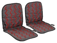 Lescars 2er-Set Beheizbare Universal-Kfz-Sitzauflage für den 12-Volt-Anschluss; Wiederverwendbare Luftentfeuchter-Kissen Wiederverwendbare Luftentfeuchter-Kissen Wiederverwendbare Luftentfeuchter-Kissen 