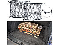 Lescars 2er Pack Universal-Kofferraum-Gepäcknetz, 70 x 70 cm, dehnbar; Wiederverwendbare Luftentfeuchter-Kissen Wiederverwendbare Luftentfeuchter-Kissen Wiederverwendbare Luftentfeuchter-Kissen 
