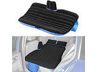 Lescars Aufblasbares Bett für den Auto-Rücksitz mit 12-Volt-Luftpumpe; KFZ-Lenkrad- & Rücksitz-Tische KFZ-Lenkrad- & Rücksitz-Tische KFZ-Lenkrad- & Rücksitz-Tische 