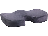 Lescars Memory-Foam-Sitzkissen für bequemes Sitzen im Auto, Büro u.v.m.; KFZ-Tische KFZ-Tische KFZ-Tische KFZ-Tische