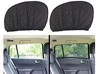 Lescars 2er-Set Universal-Überzieh-Sonnenschutze für Auto-Seitenscheiben; Wiederverwendbare Luftentfeuchter-Kissen Wiederverwendbare Luftentfeuchter-Kissen Wiederverwendbare Luftentfeuchter-Kissen 