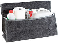 Lescars Anti-Rutsch-Kofferraumtasche mit Klettbefestigung "Large"; Wiederverwendbare Luftentfeuchter-Kissen Wiederverwendbare Luftentfeuchter-Kissen Wiederverwendbare Luftentfeuchter-Kissen Wiederverwendbare Luftentfeuchter-Kissen 