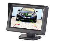 Lescars Kfz-Monitor für Rückfahr & Front-Kamera, LCD-Display mit 10,9 cm/4,3"; Head-up-Displays (HUD), Funk-Rückfahr-Kameras in Nummernschild-HalterungRückfahrwarner Head-up-Displays (HUD), Funk-Rückfahr-Kameras in Nummernschild-HalterungRückfahrwarner Head-up-Displays (HUD), Funk-Rückfahr-Kameras in Nummernschild-HalterungRückfahrwarner Head-up-Displays (HUD), Funk-Rückfahr-Kameras in Nummernschild-HalterungRückfahrwarner 