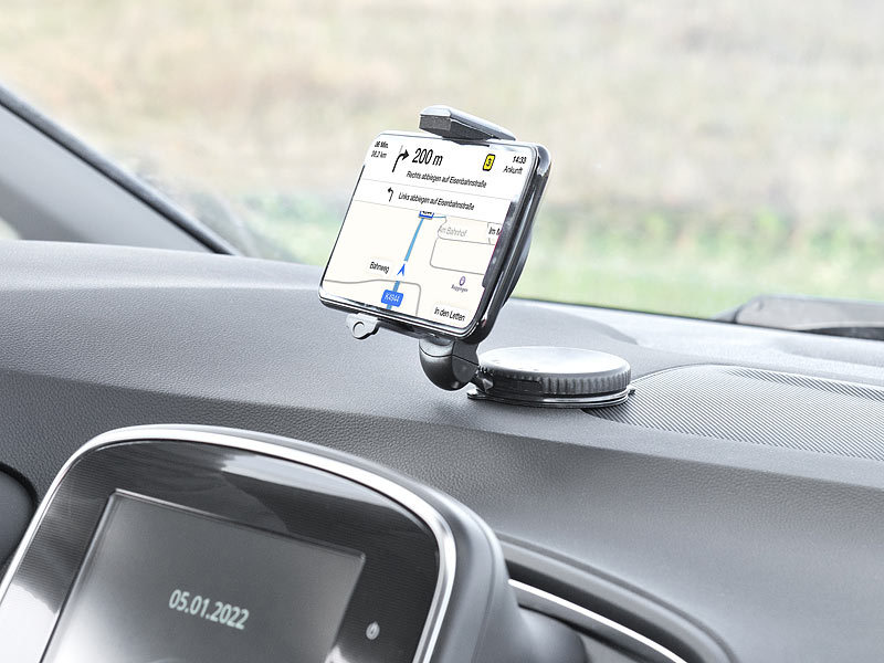 Lescars Magnet Halter für Handys und Smartphones