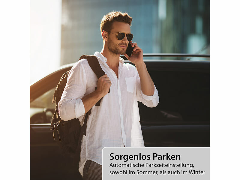 ; Digitale Parkscheiben mit ECE-Zulassung Digitale Parkscheiben mit ECE-Zulassung