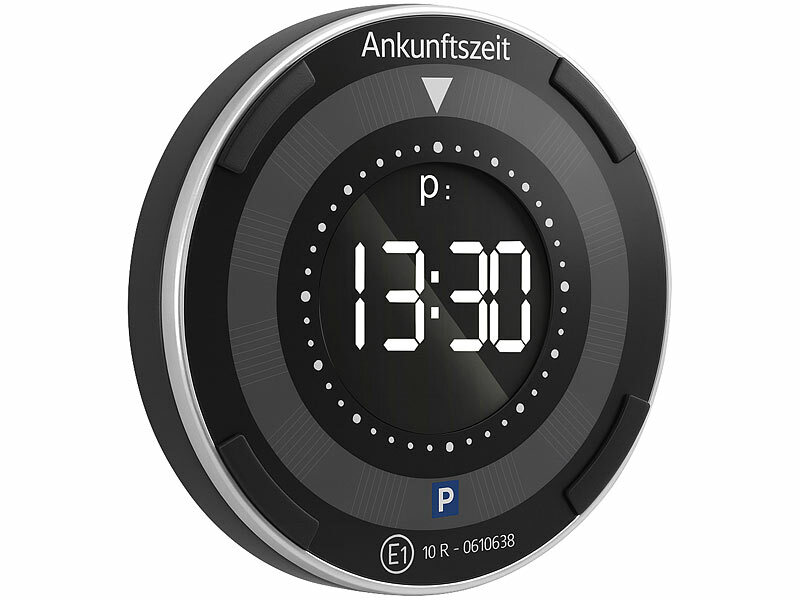 ; Digitale Parkscheiben mit ECE-Zulassung Digitale Parkscheiben mit ECE-Zulassung