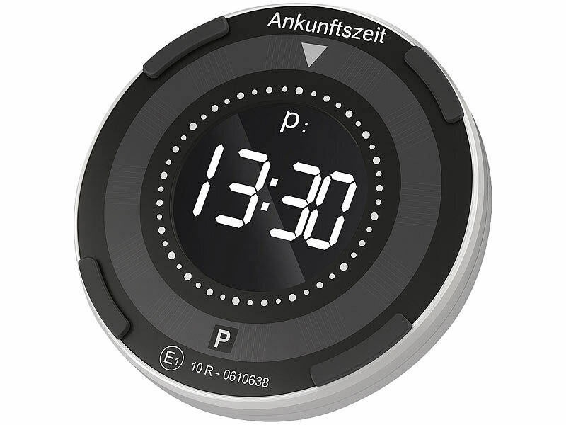 ; Digitale Parkscheiben mit ECE-Zulassung Digitale Parkscheiben mit ECE-Zulassung