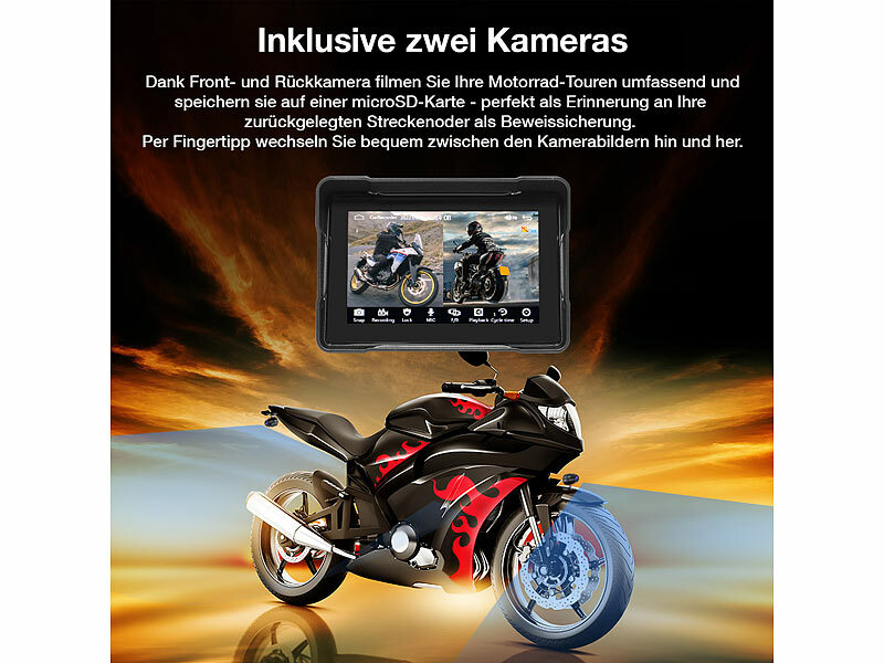 ; Motorrad-Display, CarPlay und Android Auto, wasserdicht Motorrad-Display, CarPlay und Android Auto, wasserdicht Motorrad-Display, CarPlay und Android Auto, wasserdicht 