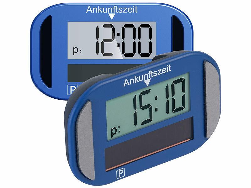 ; Digitale Parkscheiben mit ECE-Zulassung Digitale Parkscheiben mit ECE-Zulassung