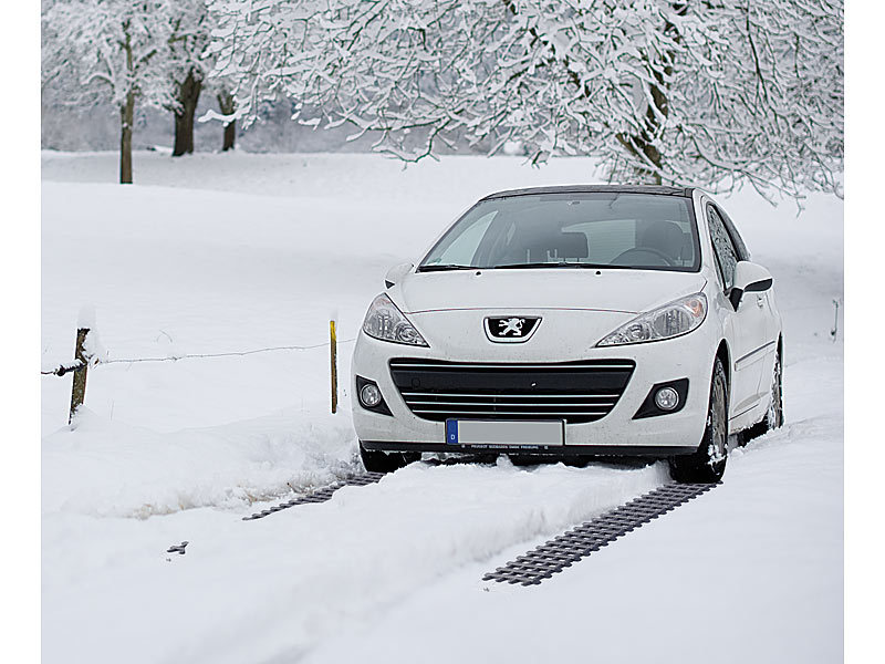 Auto Anfahrhilfe Traktionshilfe 2er-Set Sandbleche