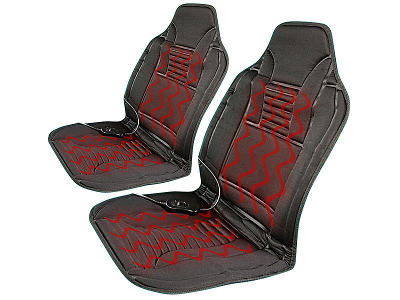 Auto Sitzheizung 12v Beheizbare Sitzauflage fürs Auto, Auto Heizkissen  Zigarettenanzünder Sitzheizung für Autositz 1 Packung,red: : Auto  & Motorrad