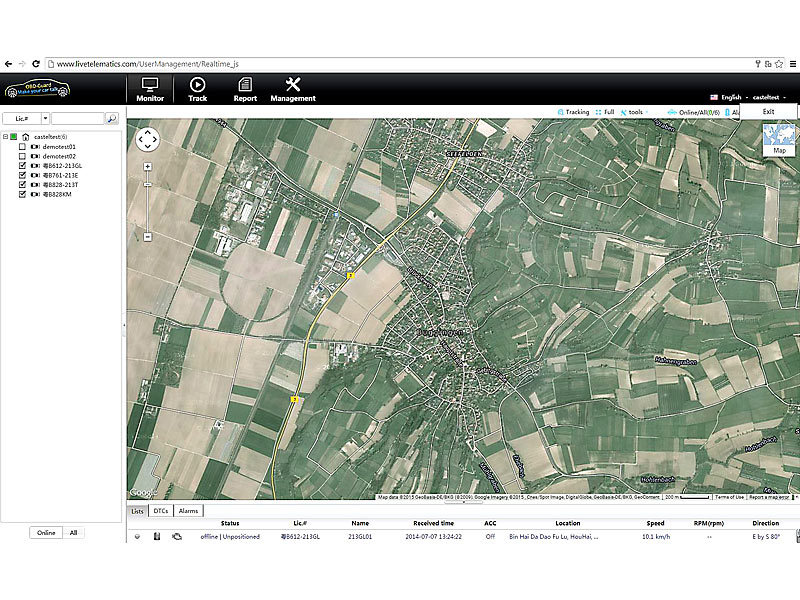; GPS Überwachung für PKW, LKW, Transporter 