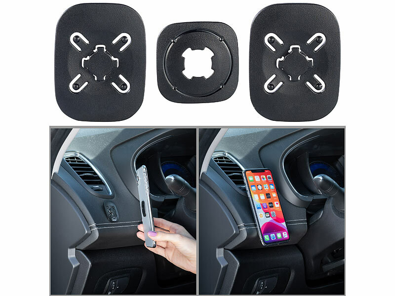 Handyhalterung Auto Magnet Lüftungsgitter KFZ Smartphone Halter Universal  Rund