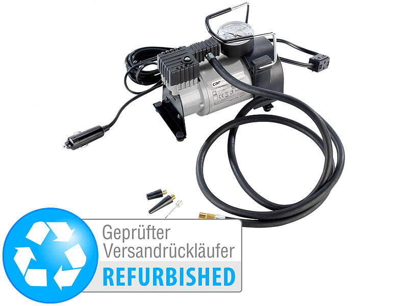 100PSI 12VDC Druckluft Auto Kompressor Luftkompressor mit 6L Tank für  Autoreifen