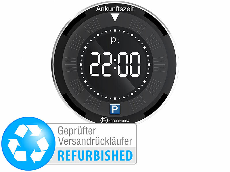 ; 3in1 KFZ Kombitaschen, Digitale Parkscheiben mit ECE-Zulassung 