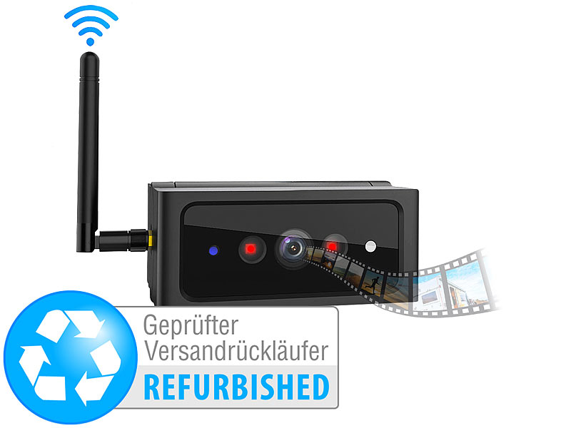 ; Solar-Rückfahrkameras mit Monitor