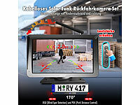 ; Solar-Rückfahrkameras mit Monitor Solar-Rückfahrkameras mit Monitor Solar-Rückfahrkameras mit Monitor