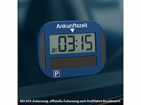 ; Digitale Parkscheiben mit ECE-Zulassung Digitale Parkscheiben mit ECE-Zulassung