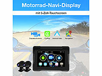 ; Motorrad-Display, CarPlay und Android Auto, wasserdicht Motorrad-Display, CarPlay und Android Auto, wasserdicht Motorrad-Display, CarPlay und Android Auto, wasserdicht 