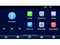 ; IPS-HD-Touchscreen für Apple CarPlay und Android Auto IPS-HD-Touchscreen für Apple CarPlay und Android Auto 