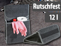 Lescars Autotasche: Anti-Rutsch-Kofferraumtasche mit Klettbefestigung  Large (Kofferraumtasche Klett)