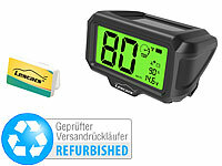 Lescars Digital-Tacho Auto OBD, Universal-Tacho Auto; Digitale Parkscheiben mit ECE-Zulassung Digitale Parkscheiben mit ECE-Zulassung Digitale Parkscheiben mit ECE-Zulassung