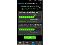 Lescars Batterie Überwachung: Kfz-Batterie-Wächter mit Solar-Funk-Monitor,  Alarm, für 12-V-Batterien (Autobatterie-Tester)