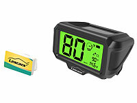 Lescars Funk-OBD2-Geschwindigkeitsmesser mit Solar-LCD-Display, 12 Volt