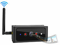 Lescars Ersatz und Erweiterungskamera für Rückfahrkamera-Set PA-610; Solar-Rückfahrkameras mit Monitor, Head-up-Displays (HUD) Solar-Rückfahrkameras mit Monitor, Head-up-Displays (HUD) 