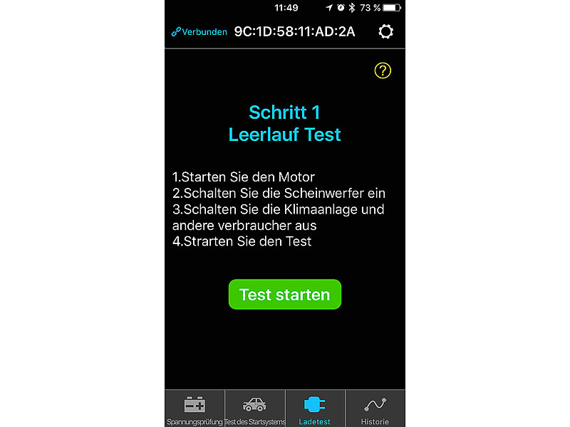 Batteriewächter - für 12-V-Batterien - Bluetooth - App