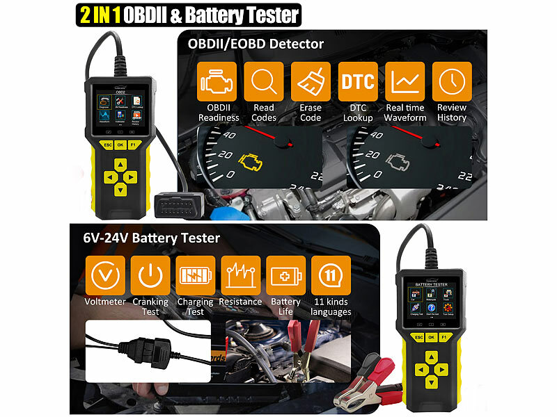 ; OBD2-Diagnosegeräte, OBD2-Kfz-Adapter mit App für Android & iOS OBD2-Diagnosegeräte, OBD2-Kfz-Adapter mit App für Android & iOS 